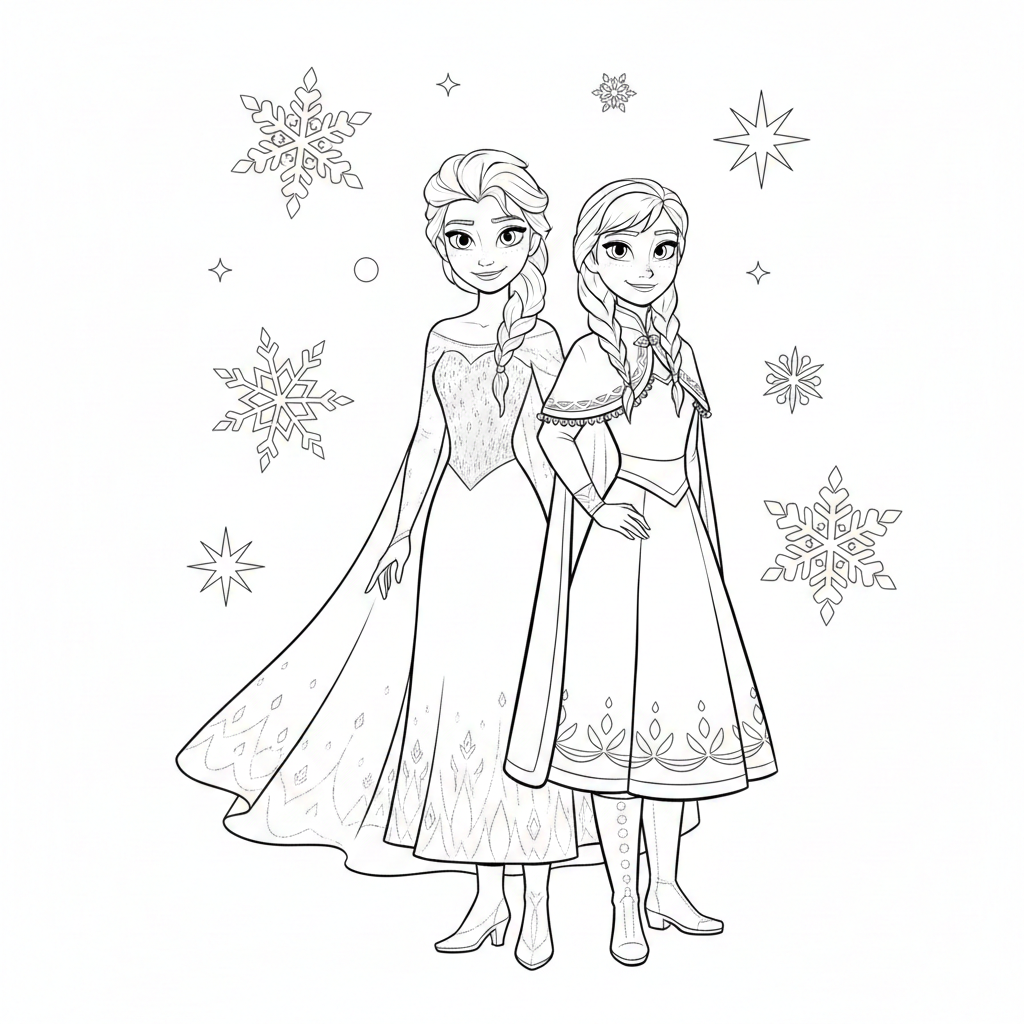 겨울왕국 엘사 안나